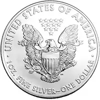 Srebrny Amerykański Orzeł 1 uncja 2017 - srebrna moneta