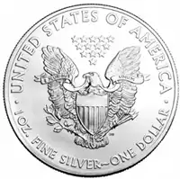 Srebrny Amerykański Orzeł 1 uncja - srebrna moneta