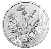The Dandelion 10 Euro 2022 - srebrna moneta