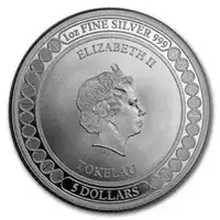 Tokelau: Equilibrium 1 uncja 2019 - srebrna moneta