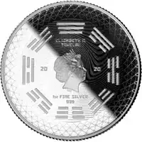 Tokelau: Equilibrium 1 uncja 2020 Prooflike - srebrna moneta
