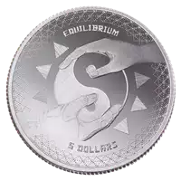 Tokelau: Equilibrium 1 uncja 2020 - srebrna moneta
