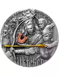 Wiedźmin: Chrzest Ognia 2 uncje 2023 - srebrna moneta